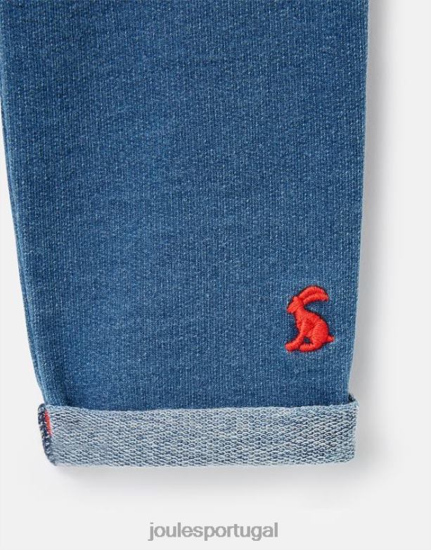 calça grove jeans sem costura 0-24 meses bebês jeans Joules vestuário 2X26V441