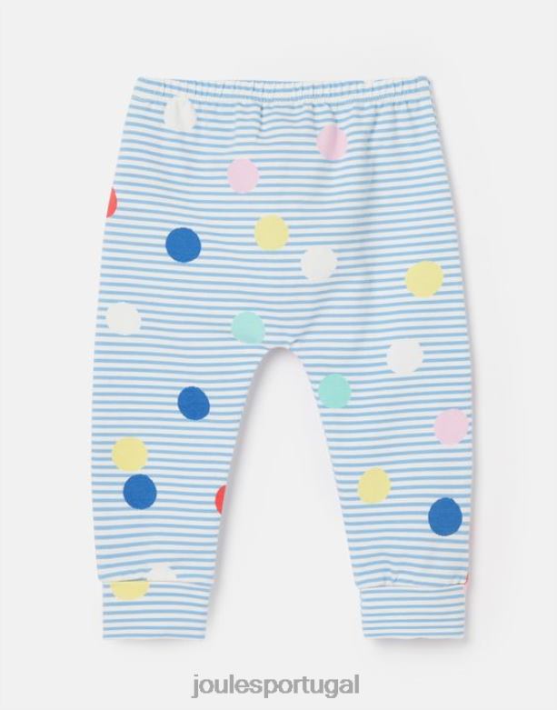 legging de algodão orgânico payton 0-3 anos Rapazes vários pontos Joules vestuário 2X26V393