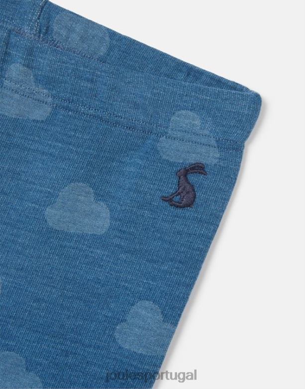 legging jeans com estampa minnie 0-3 anos bebês nuvem jeans Joules vestuário 2X26V419
