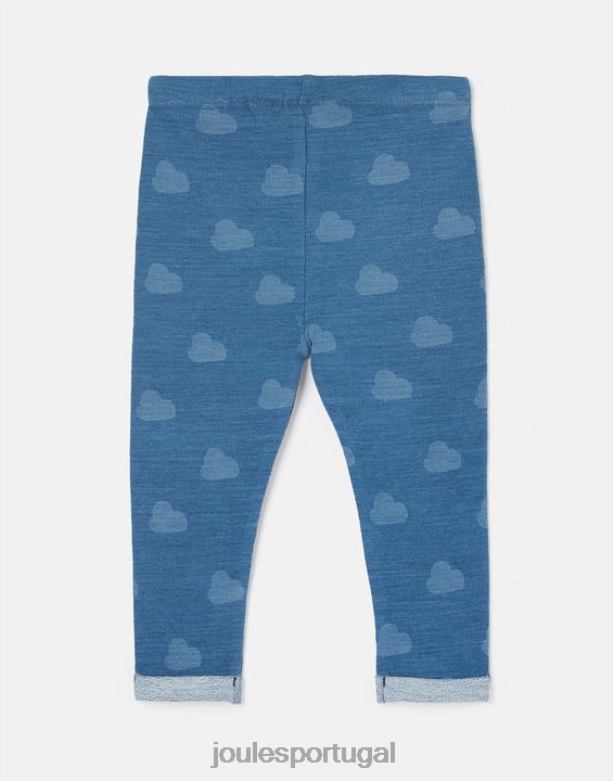 legging jeans com estampa minnie 0-3 anos bebês nuvem jeans Joules vestuário 2X26V419