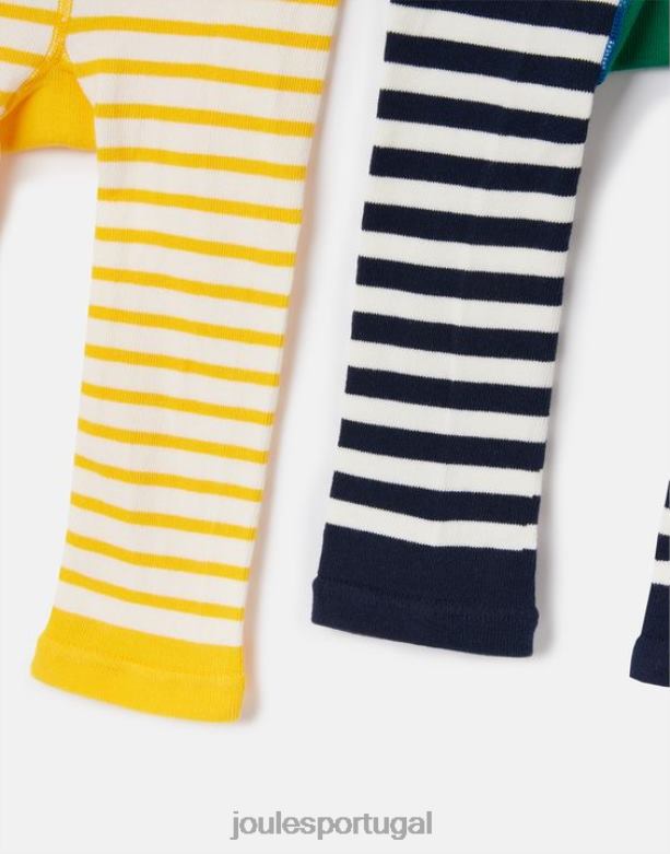 leggings animadas com 2 personagens bebês filhote de vaca Joules vestuário 2X26V423