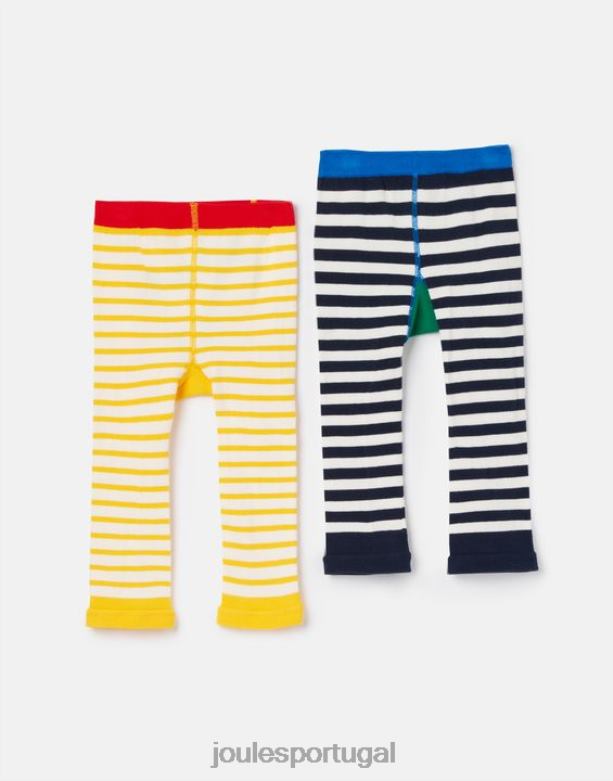 leggings animadas com 2 personagens bebês filhote de vaca Joules vestuário 2X26V423