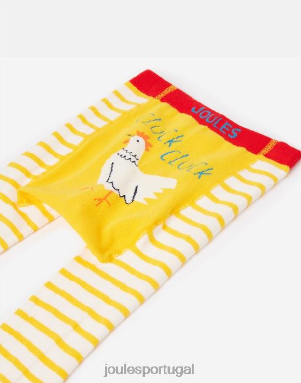 leggings animadas com 2 personagens bebês filhote de vaca Joules vestuário 2X26V423