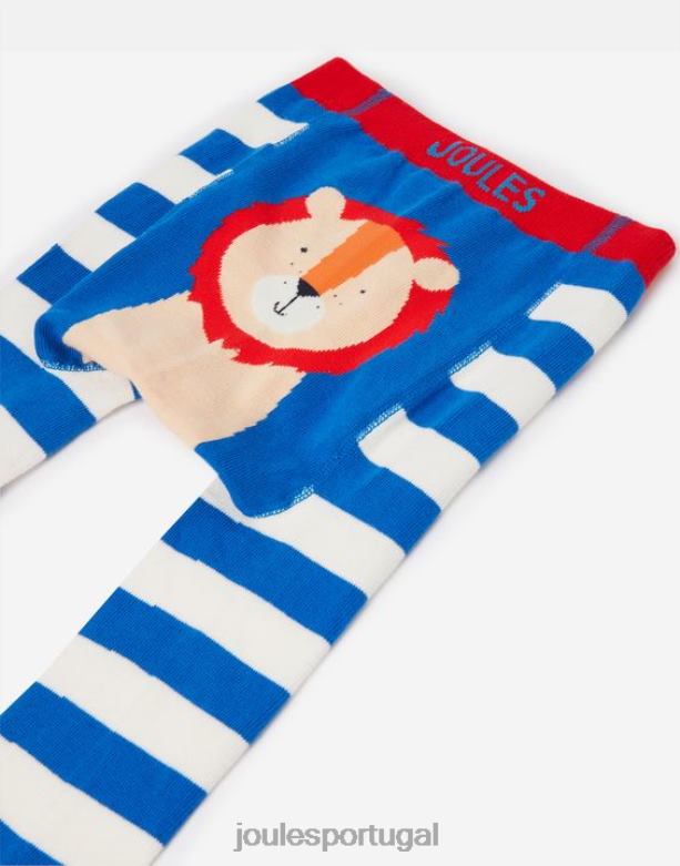 leggings animadas com 2 personagens bebês leão crocodilo Joules vestuário 2X26V408