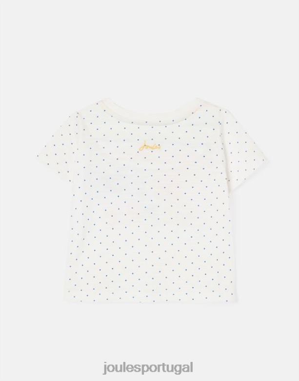 camiseta tate art 0-3 anos bebês abelha de mancha branca Joules vestuário 2X26V422
