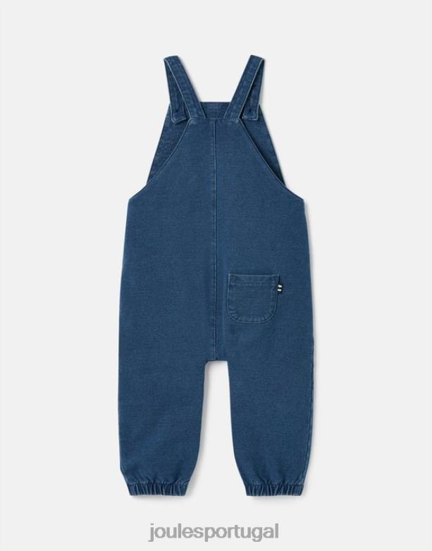 macacão jeans maybridge 0-24 meses bebês jeans Joules vestuário 2X26V424