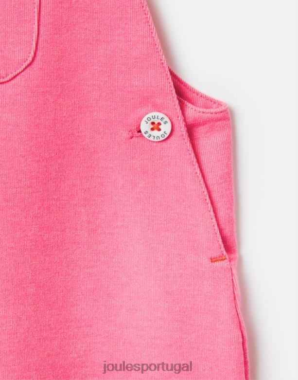 macacão maybridge 0-3 anos bebês aurora rosa Joules vestuário 2X26V404