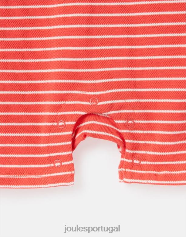 macacão polo filbert 0-24 meses bebês luz rosa Joules vestuário 2X26V406