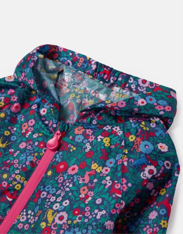 poça de poça reciclada à prova d'água 1-3 anos Rapazes arco-íris azul Joules vestuário 2X26V412