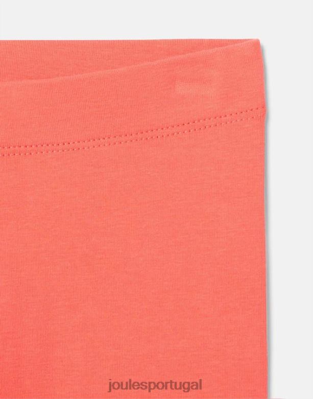 legging emília 2 a 12 anos garotas coral Joules vestuário 2X26V309