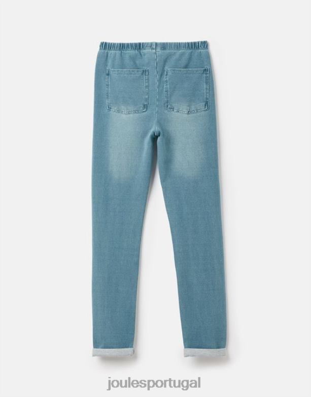 legging jeans minnie 2 a 12 anos garotas jeans Joules vestuário 2X26V301
