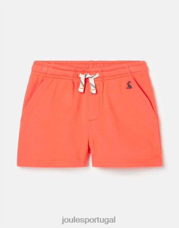 shorts jersey reilley 2 a 12 anos garotas coral Joules vestuário 2X26V277