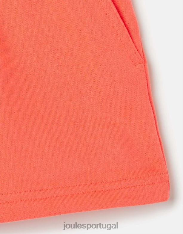 shorts jersey reilley 2 a 12 anos garotas coral Joules vestuário 2X26V277