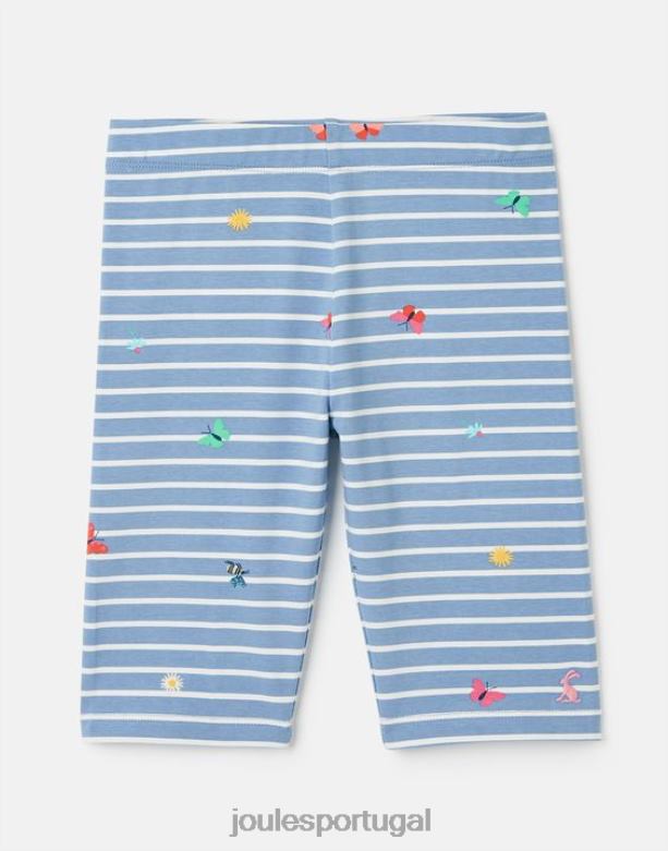 shorts legging em jersey cartwheel 2 a 12 anos garotas abelhas borboletas Joules vestuário 2X26V283