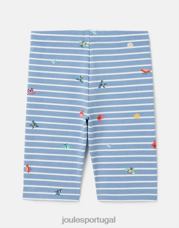 shorts legging em jersey cartwheel 2 a 12 anos garotas abelhas borboletas Joules vestuário 2X26V283