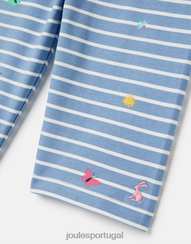 shorts legging em jersey cartwheel 2 a 12 anos garotas abelhas borboletas Joules vestuário 2X26V283