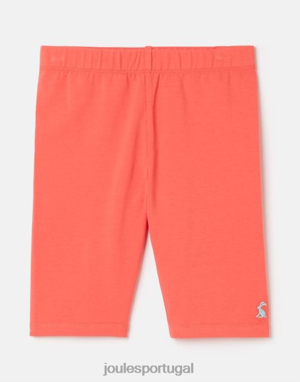 shorts legging em jersey cartwheel 2 a 12 anos garotas coral Joules vestuário 2X26V288