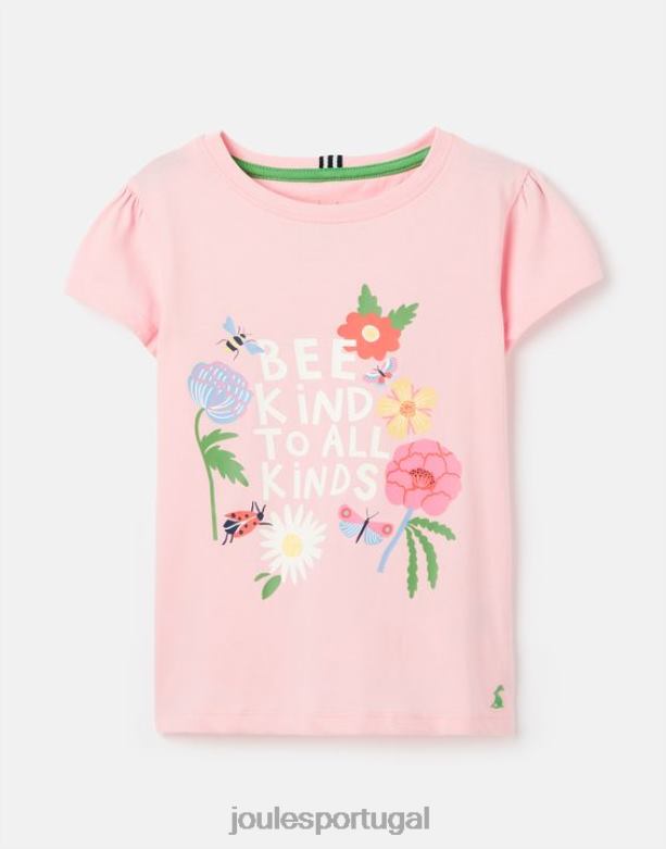 camiseta serigrafada pixie 2 a 12 anos garotas abelha Joules vestuário 2X26V270