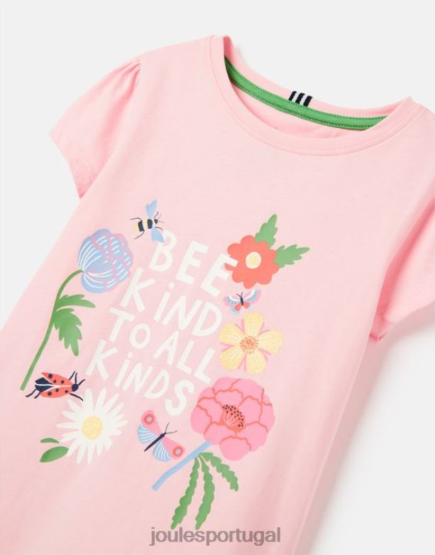 camiseta serigrafada pixie 2 a 12 anos garotas abelha Joules vestuário 2X26V270