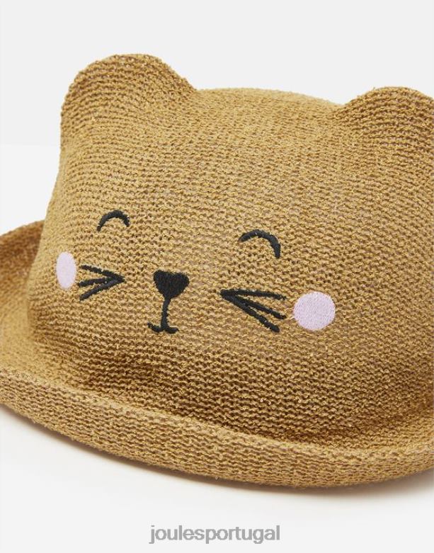 chapéu de personagem ashton garotas animal de palha Joules vestuário 2X26V326