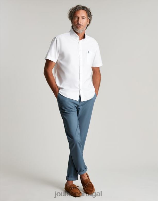 calça jeans slim fit homens azul Joules vestuário 2X26V240