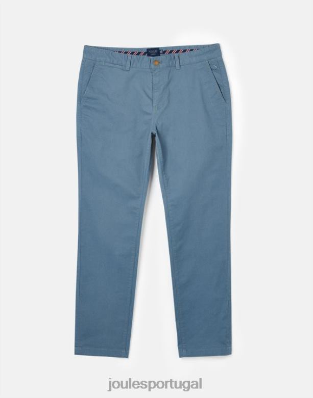 calça jeans slim fit homens azul Joules vestuário 2X26V240