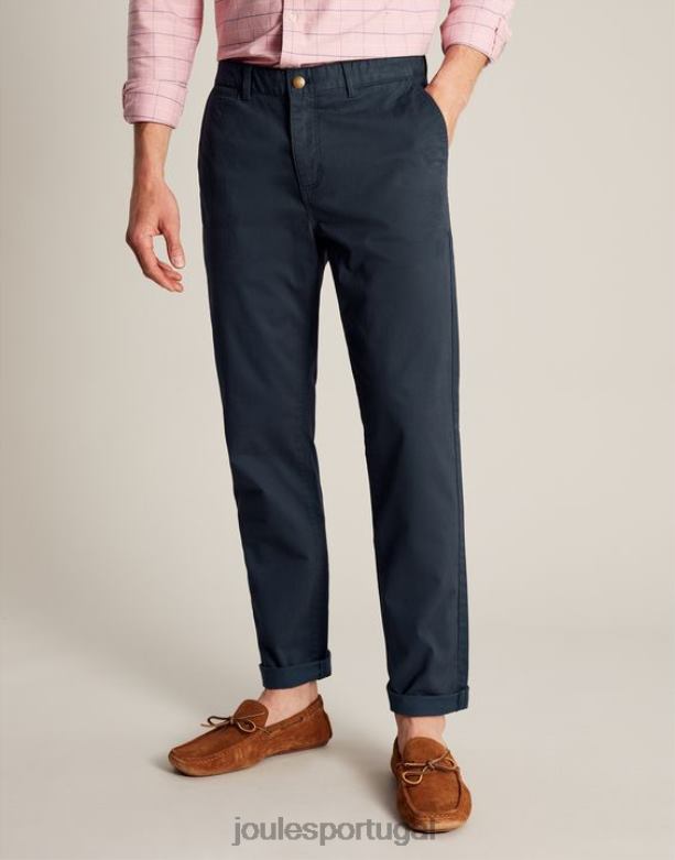calça jeans slim fit homens marinha francesa Joules vestuário 2X26V231