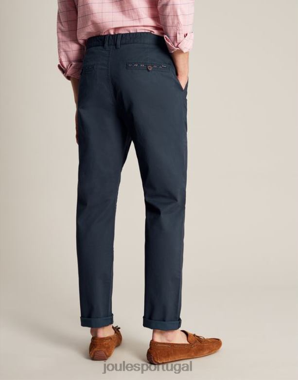 calça jeans slim fit homens marinha francesa Joules vestuário 2X26V231