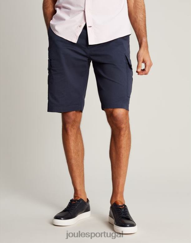 shorts cargo homens marinha francesa Joules vestuário 2X26V203