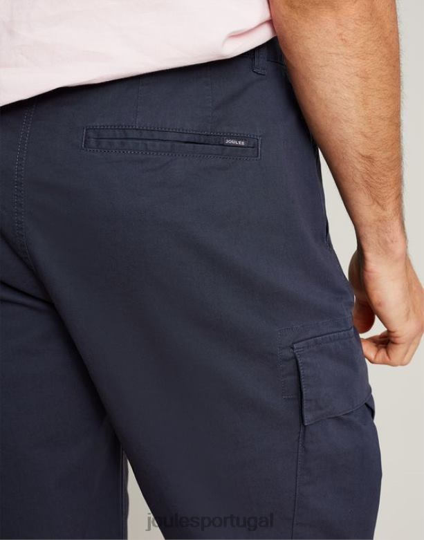 shorts cargo homens marinha francesa Joules vestuário 2X26V203