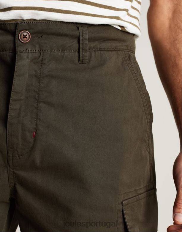 shorts cargo homens patrimônio verde Joules vestuário 2X26V163