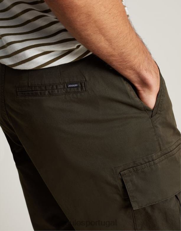 shorts cargo homens patrimônio verde Joules vestuário 2X26V163