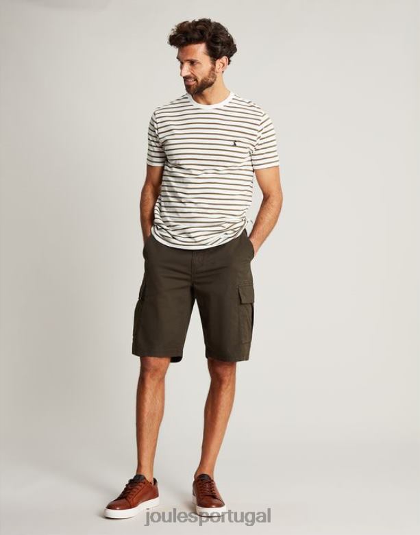 shorts cargo homens patrimônio verde Joules vestuário 2X26V163