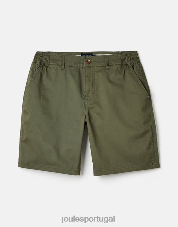 shorts chino dockside homens patrimônio verde Joules vestuário 2X26V248