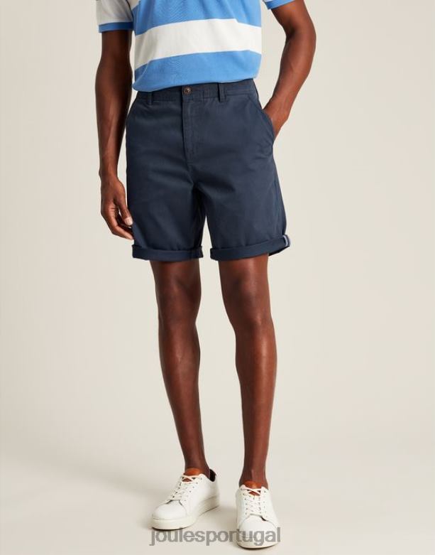shorts chino homens marinha francesa Joules vestuário 2X26V245