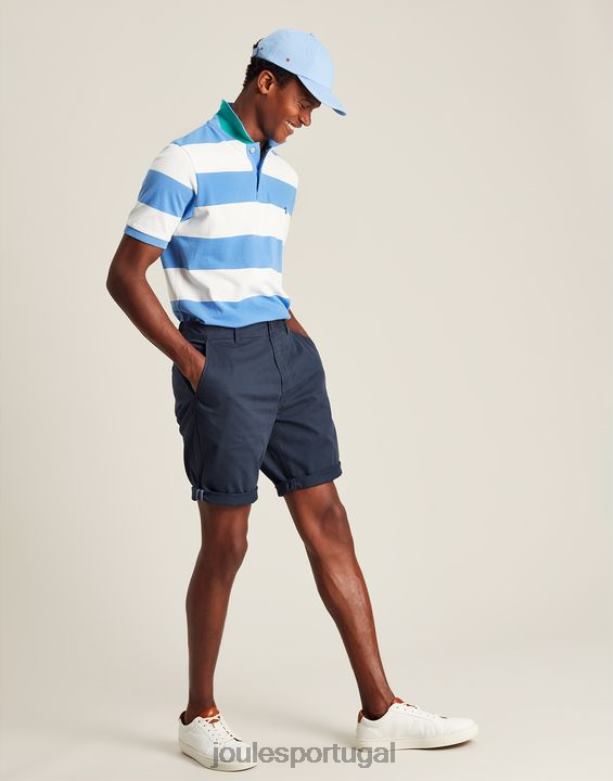 shorts chino homens marinha francesa Joules vestuário 2X26V245