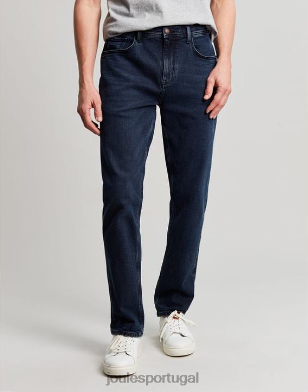 the oakham jeans slim fit 5 bolsos homens jeans com lavagem de tinta Joules vestuário 2X26V205