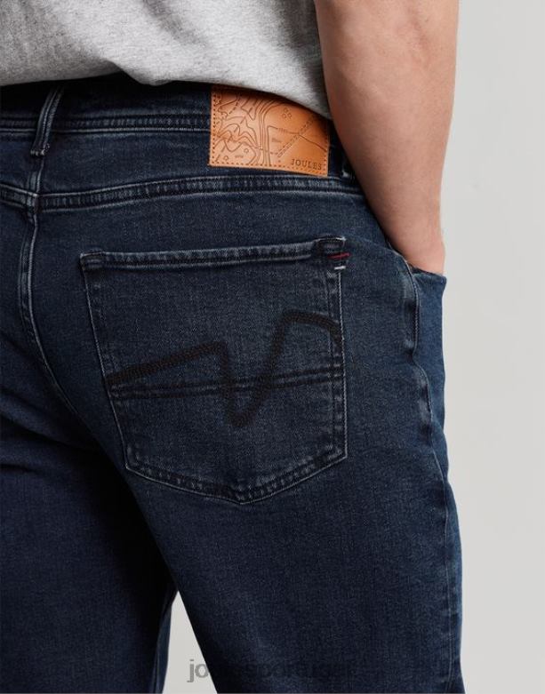 the oakham jeans slim fit 5 bolsos homens jeans com lavagem de tinta Joules vestuário 2X26V205