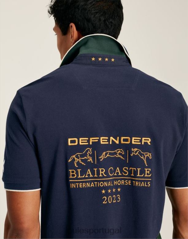 camisa pólo blair manga curta homens marinha francesa Joules vestuário 2X26V169