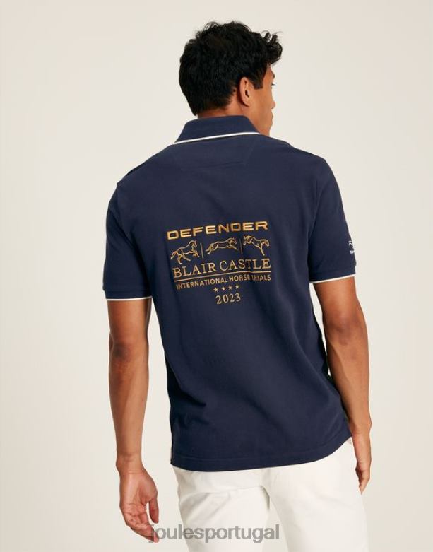 camisa pólo blair manga curta homens marinha francesa Joules vestuário 2X26V169