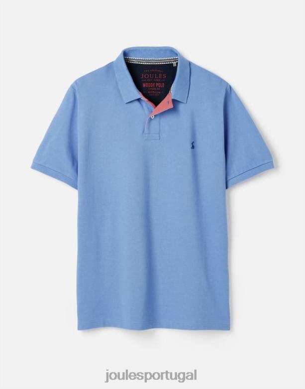 camisa polo amadeirada homens azul Joules vestuário 2X26V188