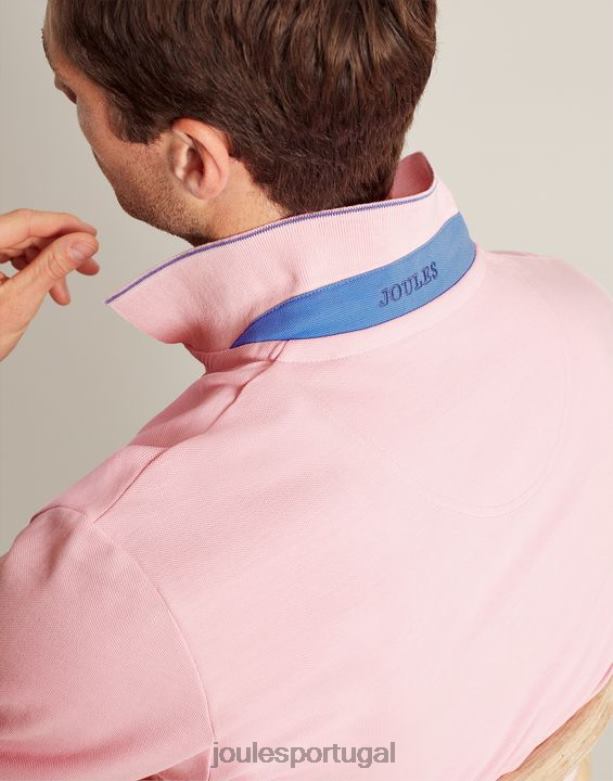 camisa polo amadeirada homens luz rosa Joules vestuário 2X26V183