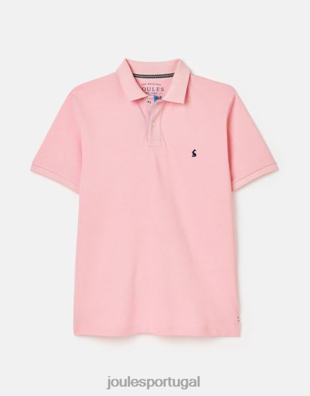 camisa polo amadeirada homens luz rosa Joules vestuário 2X26V183
