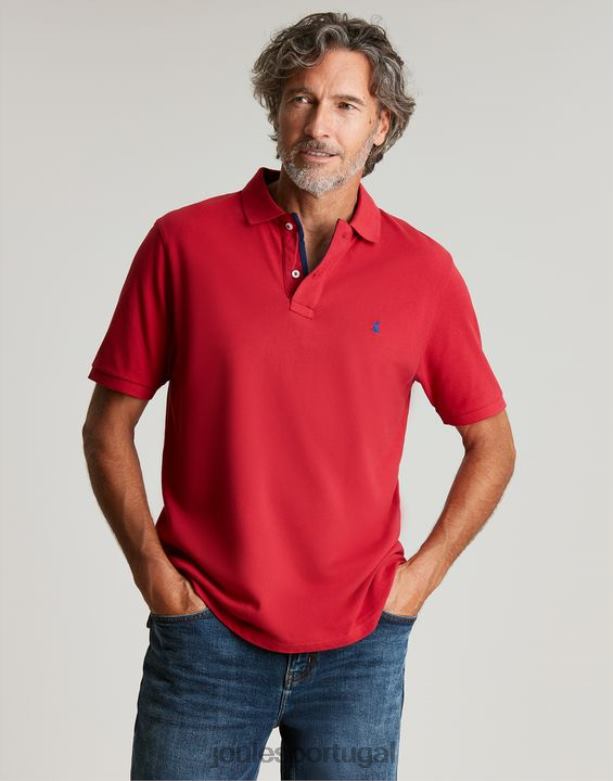 camisa polo amadeirada homens pimenta vermelha Joules vestuário 2X26V193