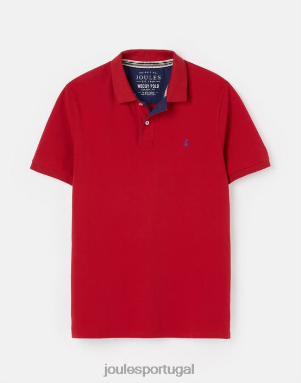 camisa polo amadeirada homens pimenta vermelha Joules vestuário 2X26V193