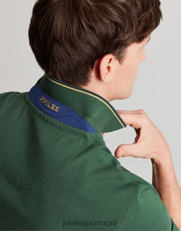 camisa polo amadeirada homens verde escuro Joules vestuário 2X26V192