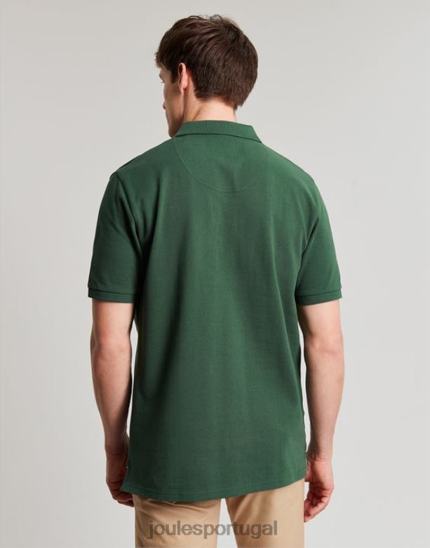 camisa polo amadeirada homens verde escuro Joules vestuário 2X26V192