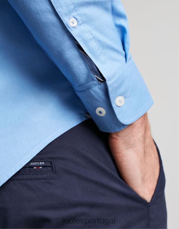 camisa oxford clássica homens azul Joules vestuário 2X26V197