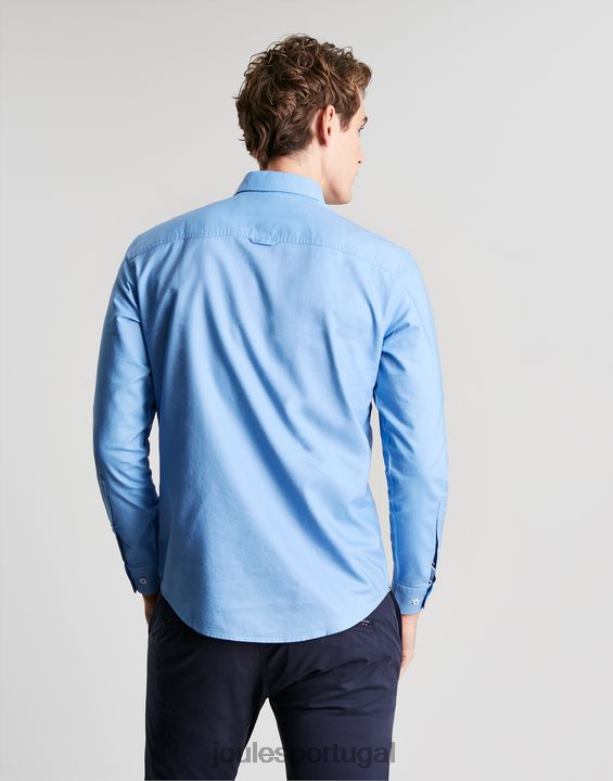 camisa oxford clássica homens azul Joules vestuário 2X26V197