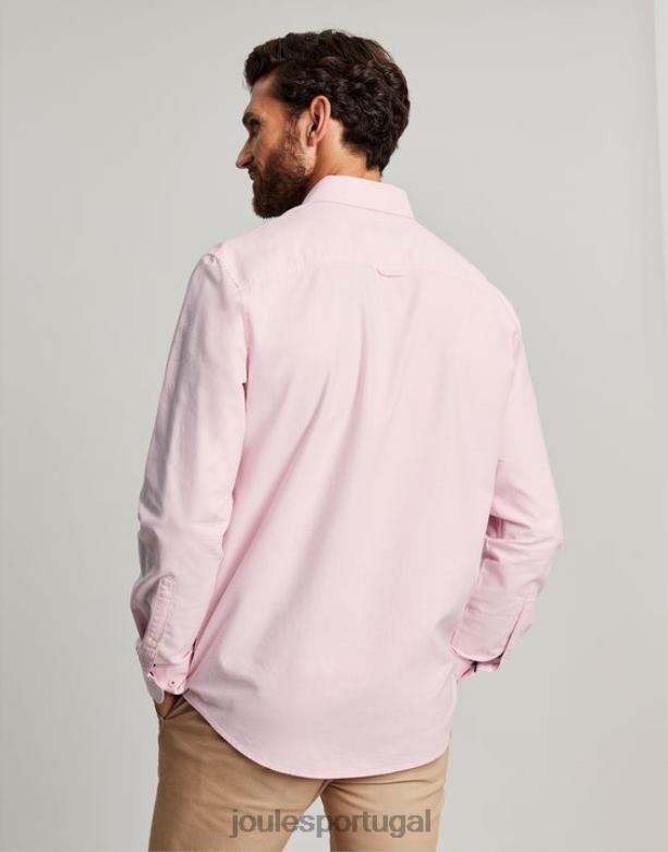 camisa oxford clássica homens rosa Joules vestuário 2X26V235